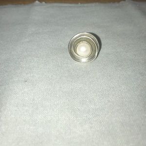 Silpada ring with pearl